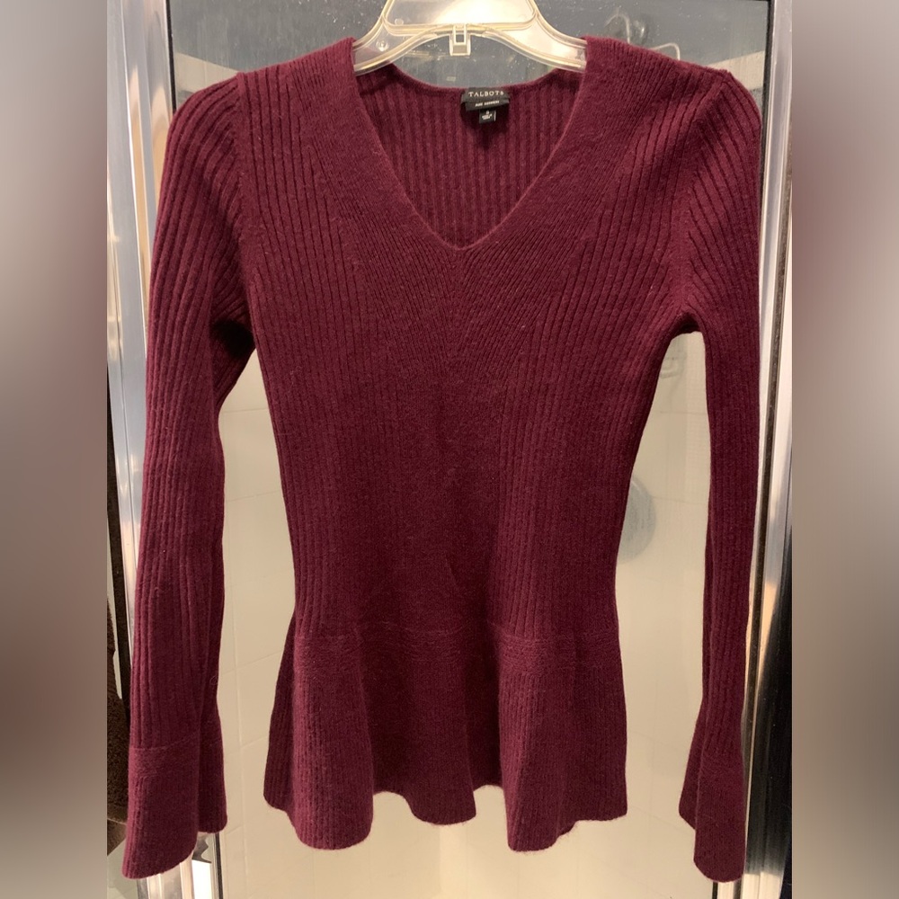 Talbots cashmere sweater